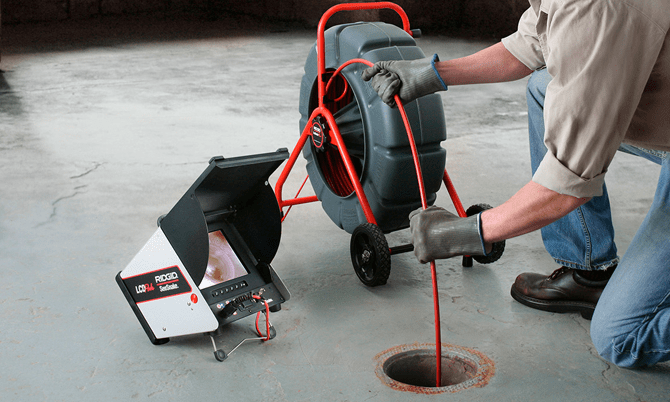 Video Pipe Inspection in Hampton